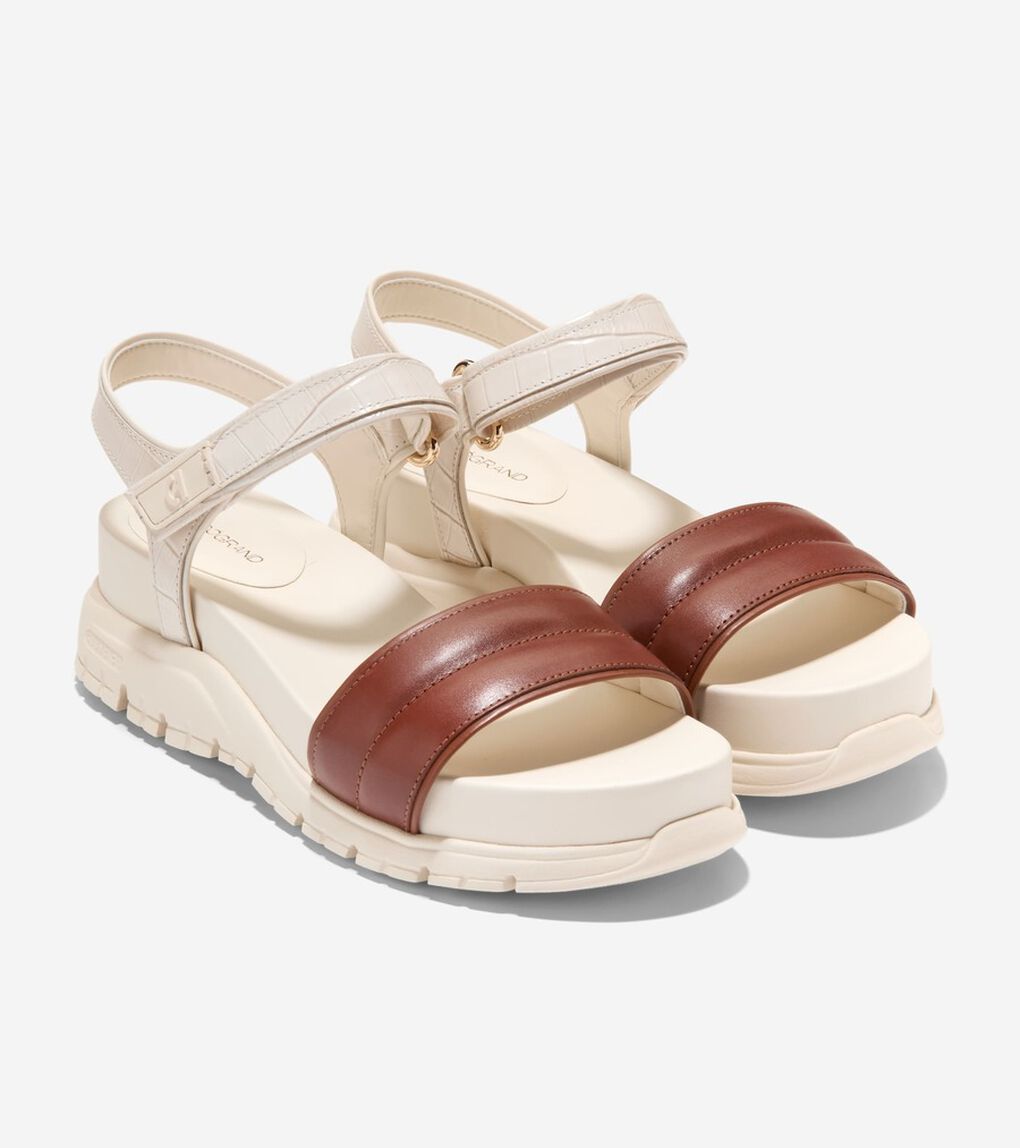 ゼログランド アンクル ストラップ サンダル womens.