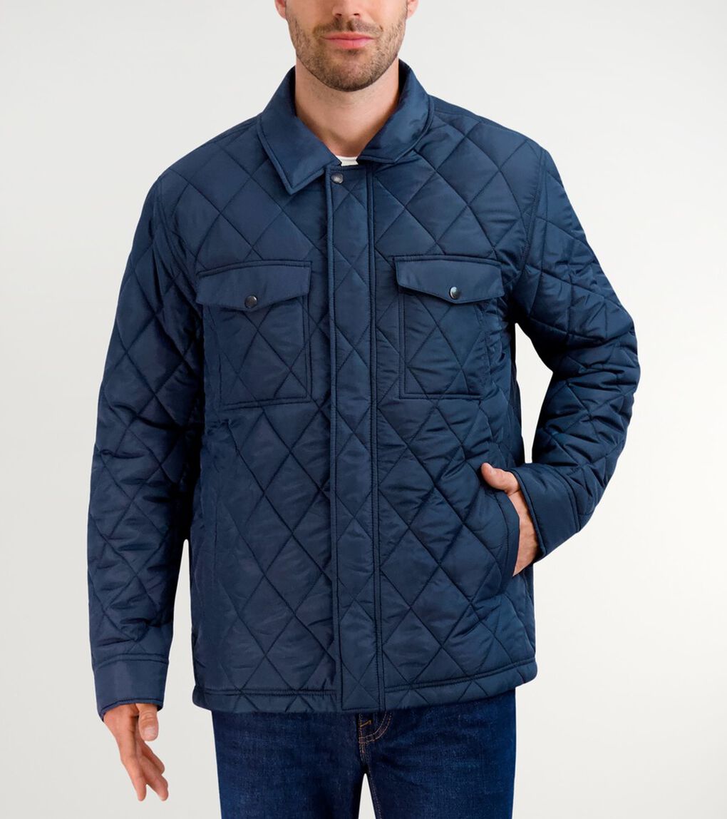 ダイヤモンドキルテッドジャケット mens.
