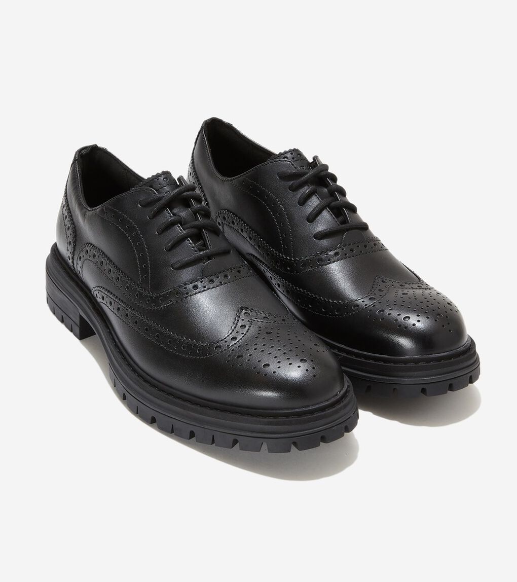 タホ フェザーフィール ウィングチップ オックスフォード mens.