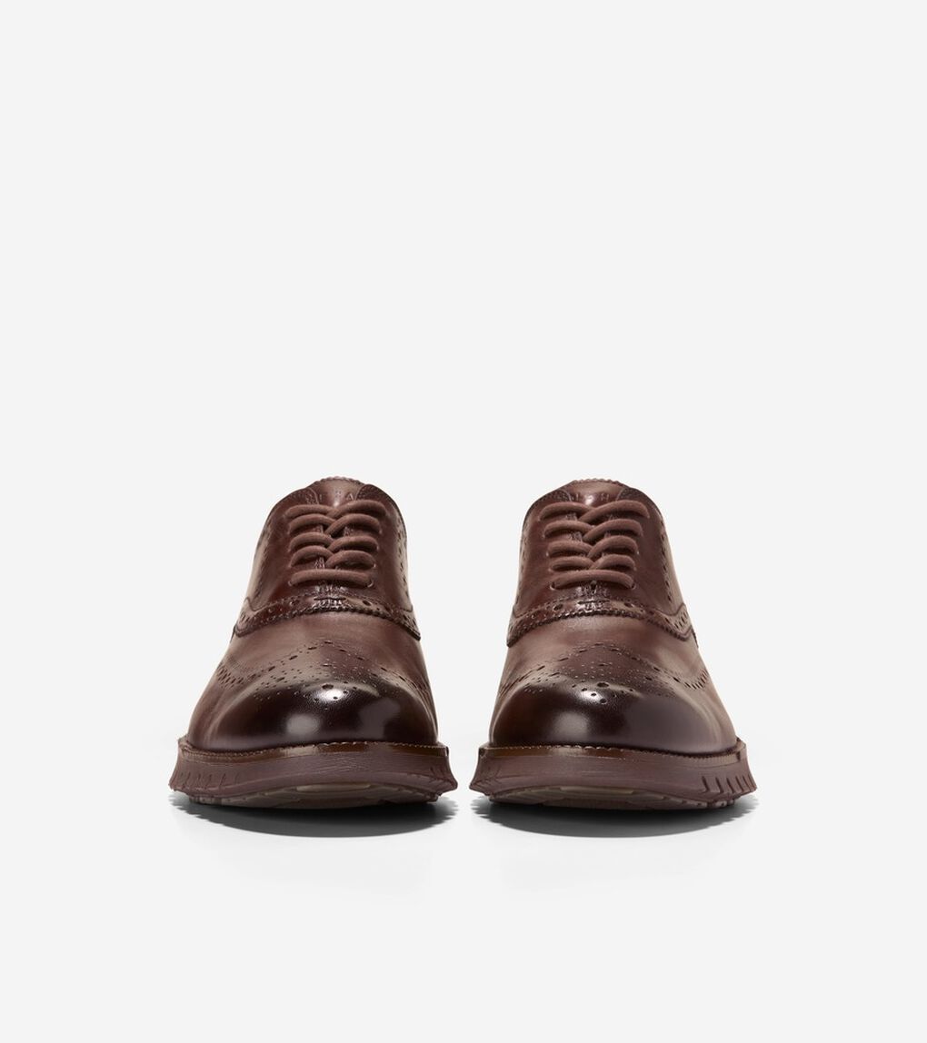 ゼログランド リマスタード ウィングチップ オックスフォード mens