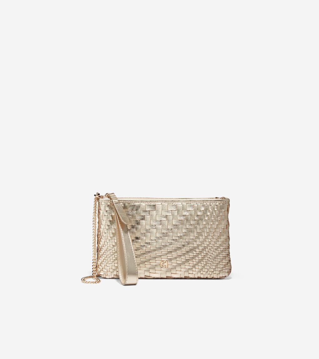 エッセンシャルウーブンポーチ womens