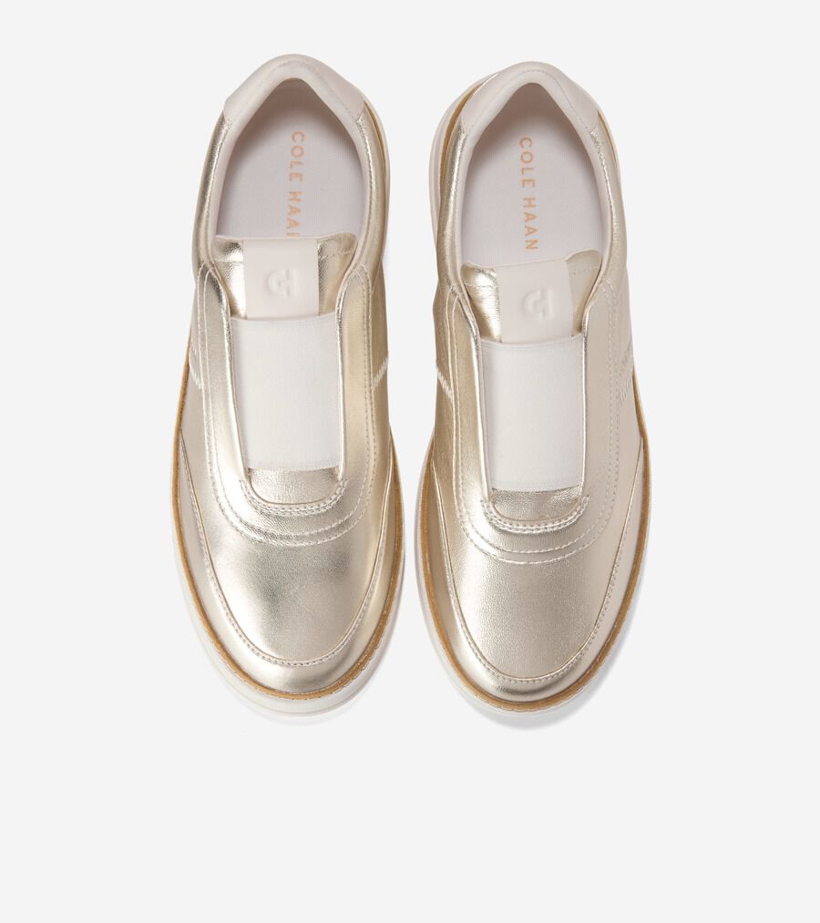 COLE HAAN グランドプロ マックスフィールド スリッポン 白 コール ハーン COLE HAAN グランドプロ マックスフィールド