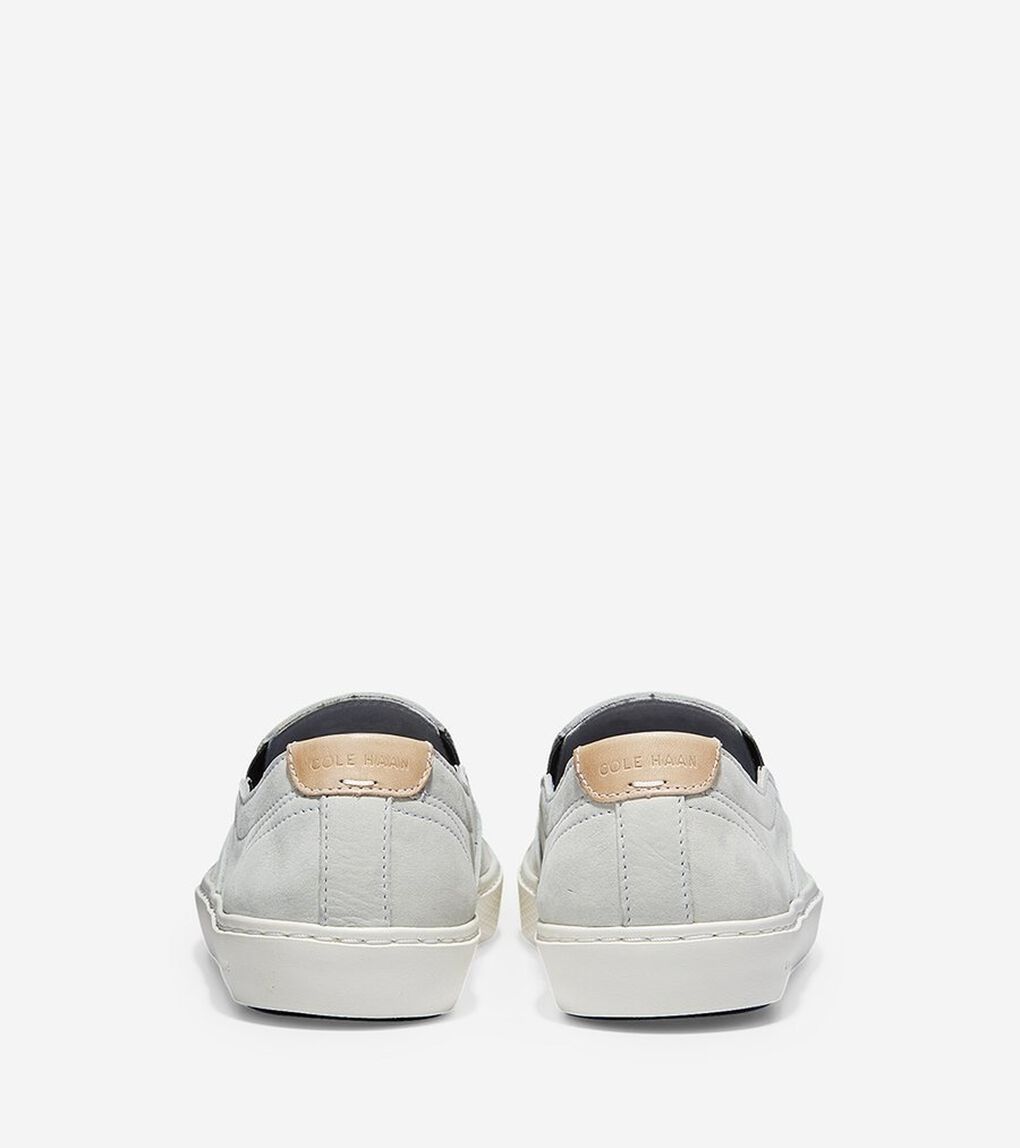 グランドプロ デッキ スリップオン スニーカー mens.