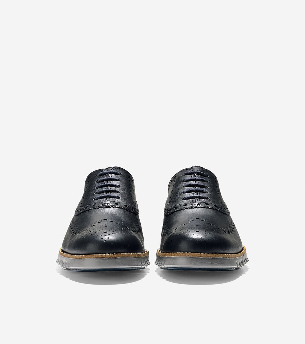 ゼログランド ウィングチップ オックスフォード mens.