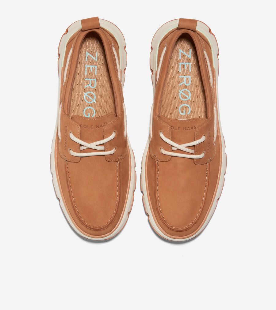 4.ゼログランド レガッタ レザー womens. 0.0 | COLE_HAAN