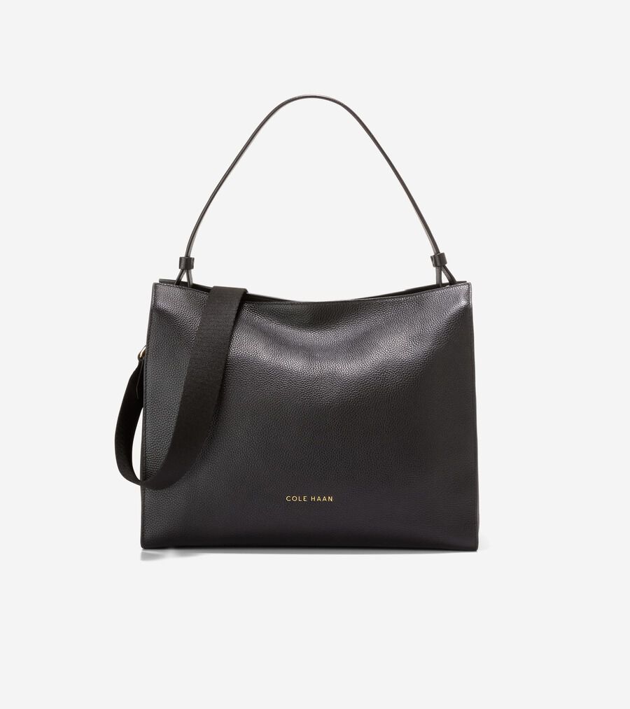 Cole Haan - COLE HAAN(コールハーン) トートバッグ - 黒 レザー