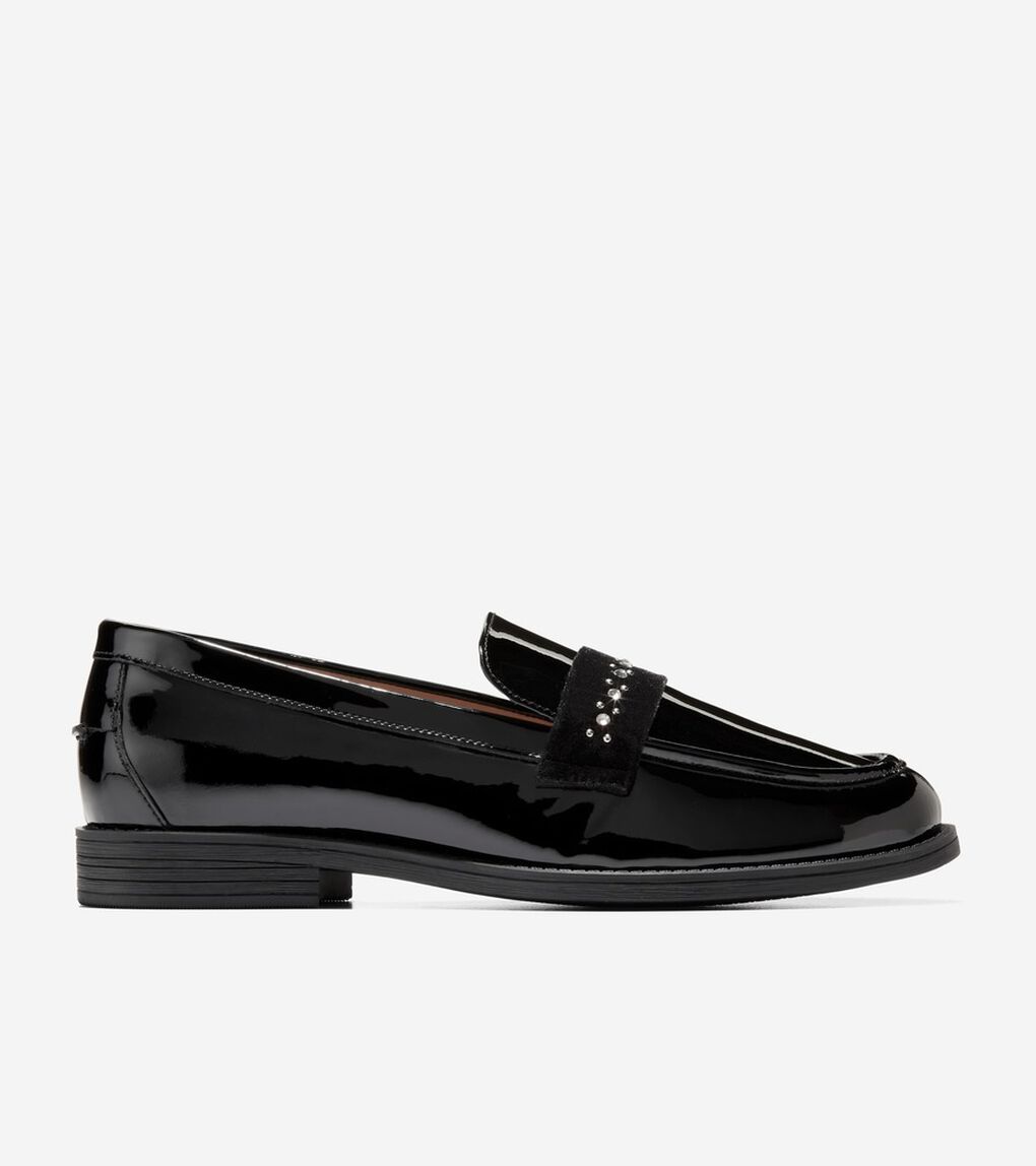 スタッシ エンブリッシュド ローファー womens.