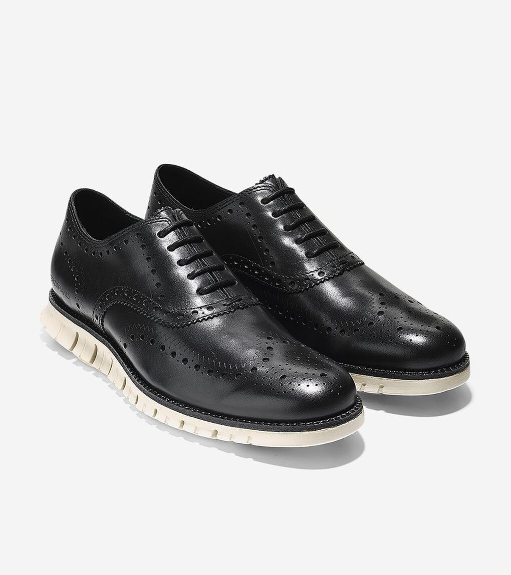 ゼログランド ウィングチップ オックスフォード mens.