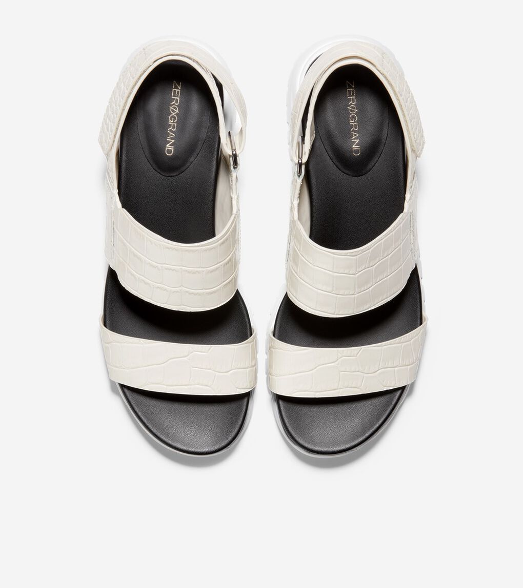 ゼログランド ウェッジ サンダル womens. 0.0 | COLE_HAAN