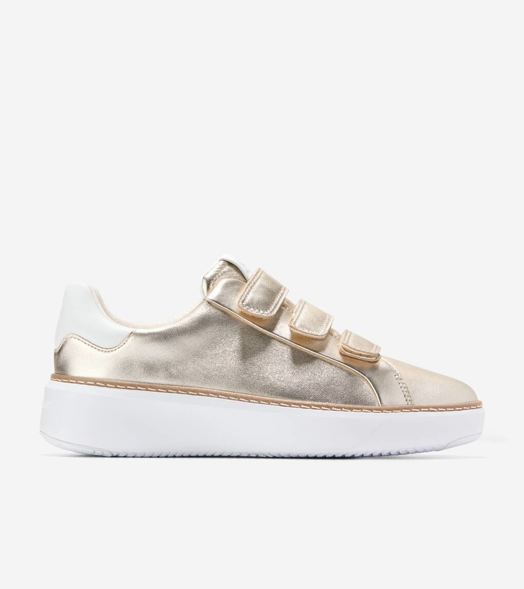 グランドプロ トップスピン トリプルストラップ スニーカー womens