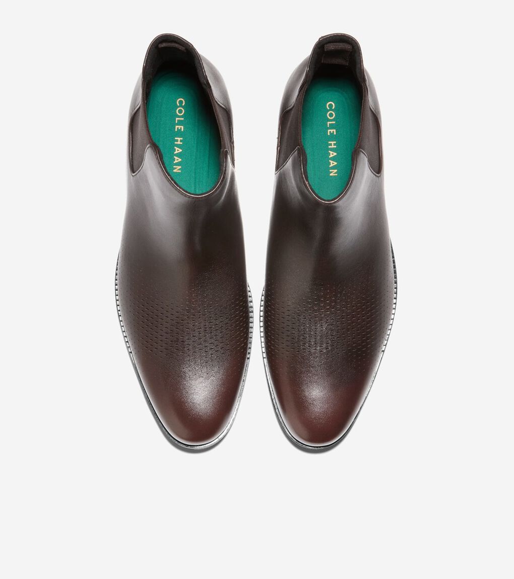 ワシントングランド レーザーチェルシーブーツ mens.