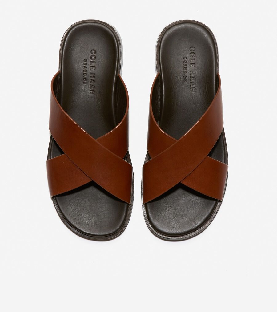 COLE HAAN コールハーンゴールドウィン クリスクロス サンダルレザー