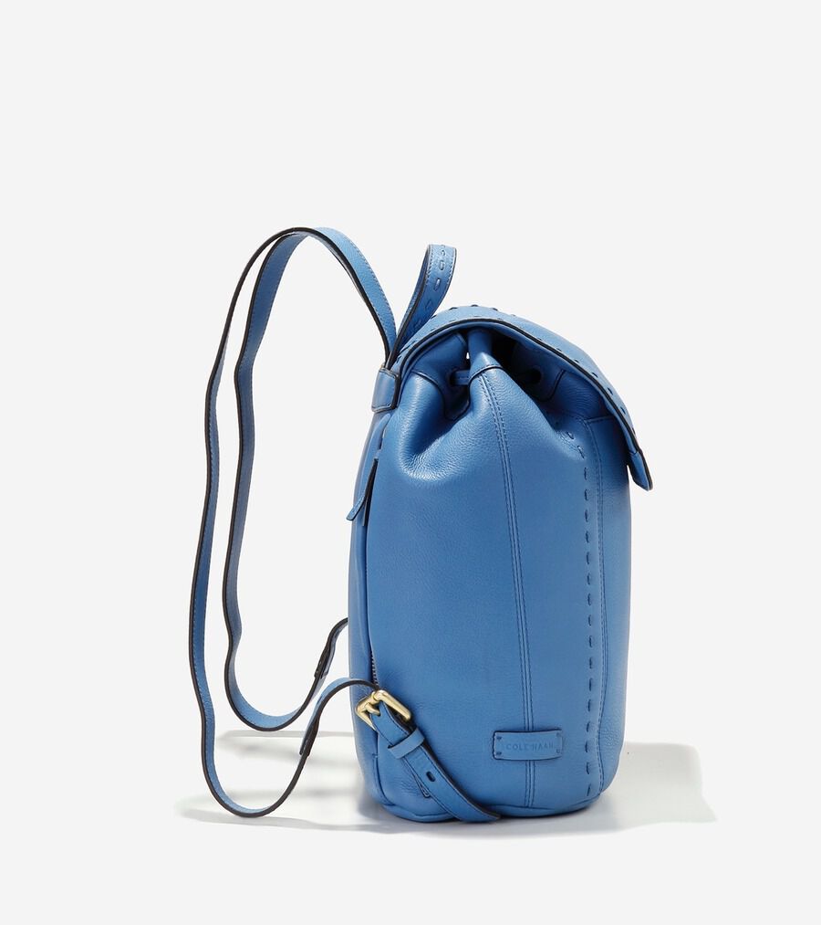 COLE HAAN ネイビーホワイト バイカラー　リュック COLE HAAN ネイビーホワイト バイカラー リュック グランド