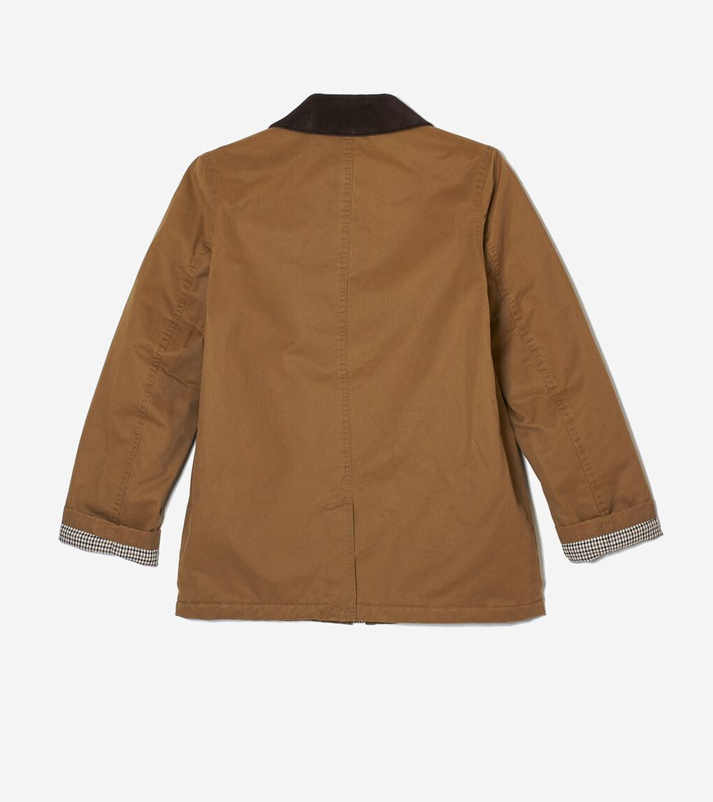 ワックスドコットンハンタージャケット womens.