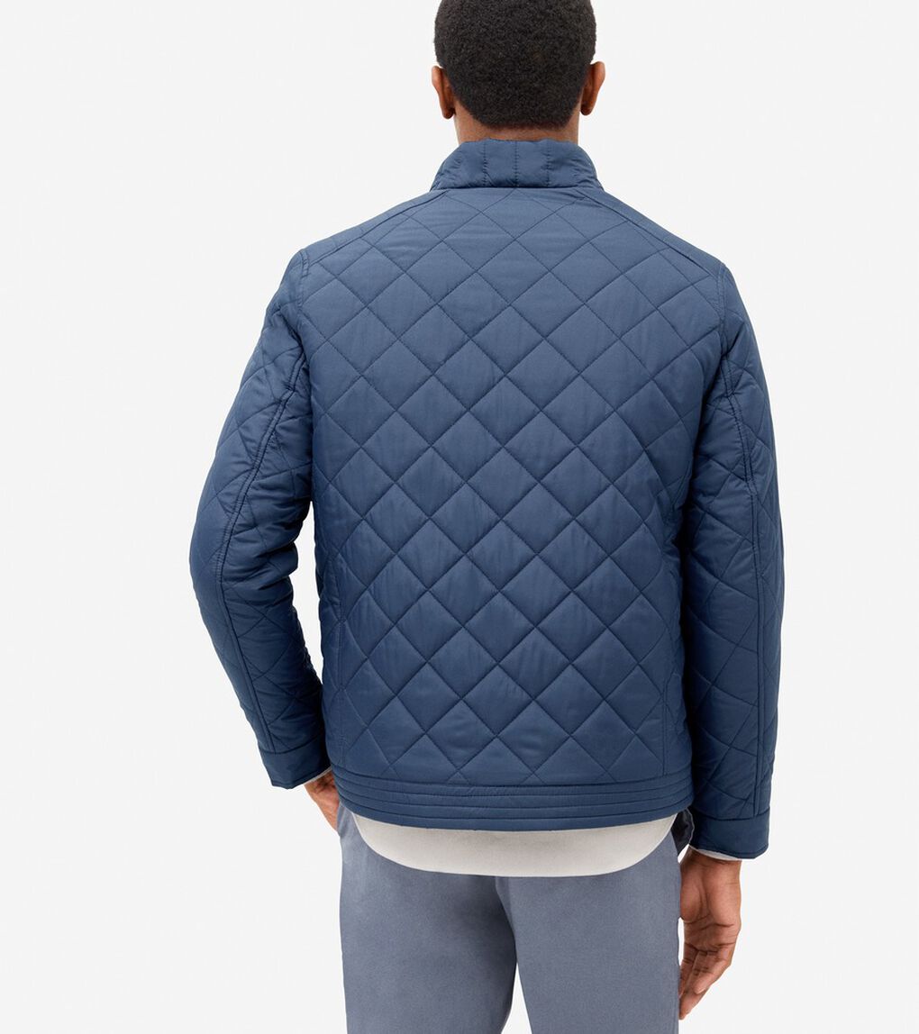 モダン キルテッド ボマー mens.