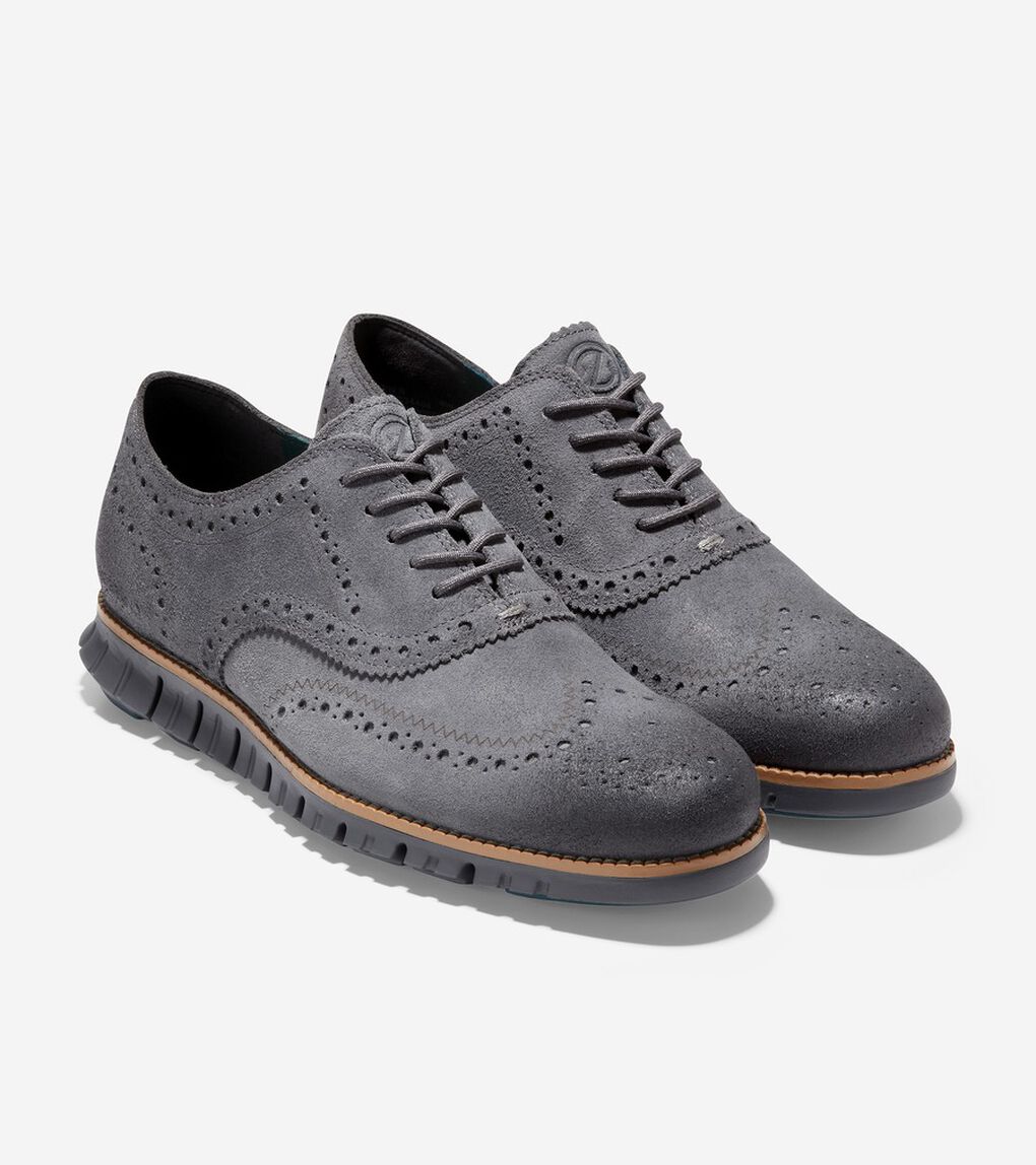 ゼログランド ウィングチップ オックスフォード mens.