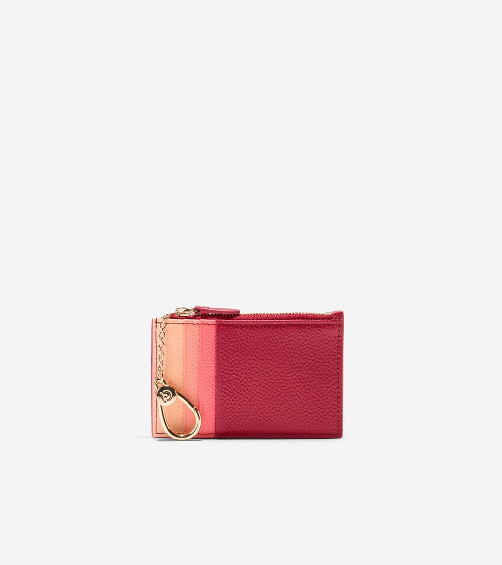 カード ケース W/ ジップ womens.