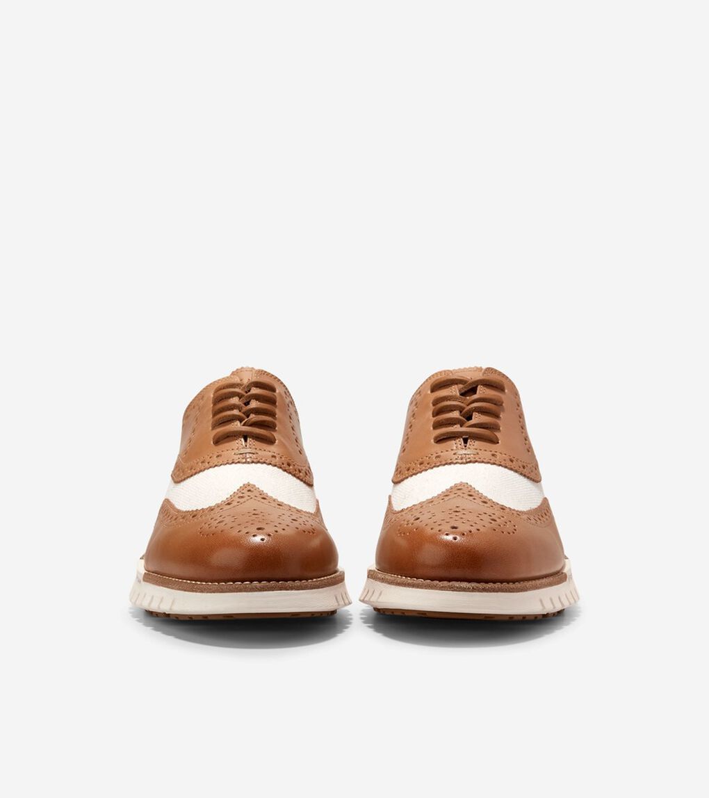 ゼログランド リマスタードウィングチップオックス ラインド mens.