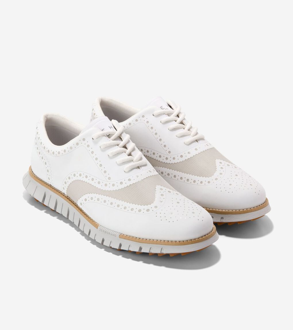 ゼログランド リマスタード ノーソウ ウィングチップ ゴルフ mens