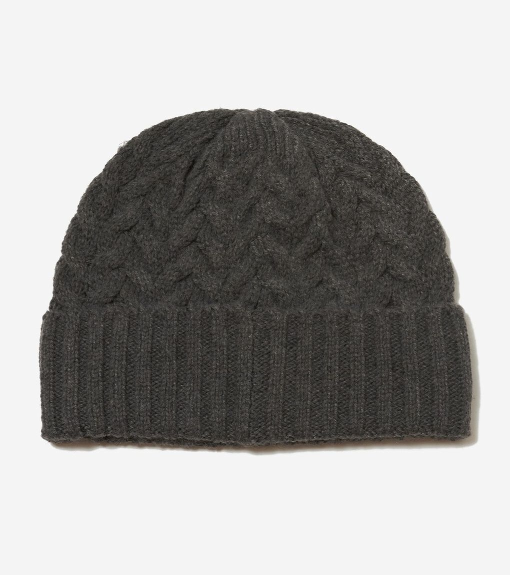 チェーンリンク ケーブル ニット ハット mens.