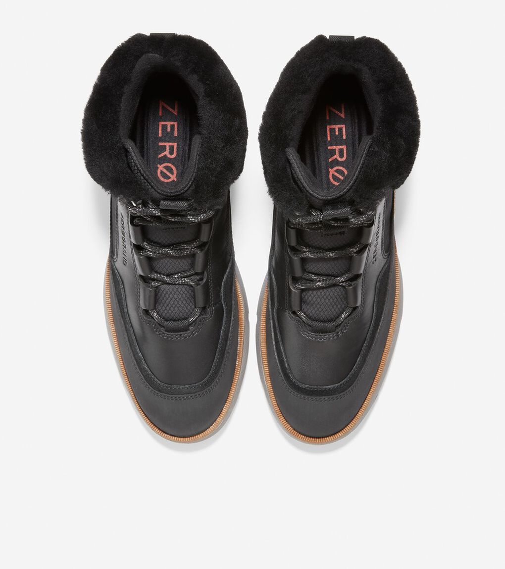 4.ゼログランド レザー ハイカー womens.