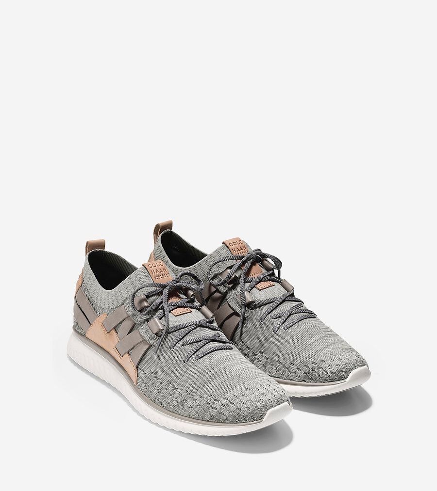 【COLE HAAN】グランドモーション　メッシュスニーカー　レザーコンビ グランド モーション ウーブン スティッチライト mens. 0.0 | COLE_HAAN