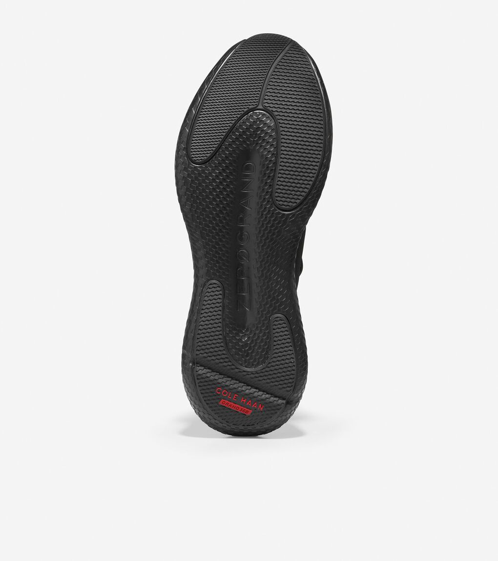 ゼログランド チェンジペース レースアップ スニーカー ブラック mens.