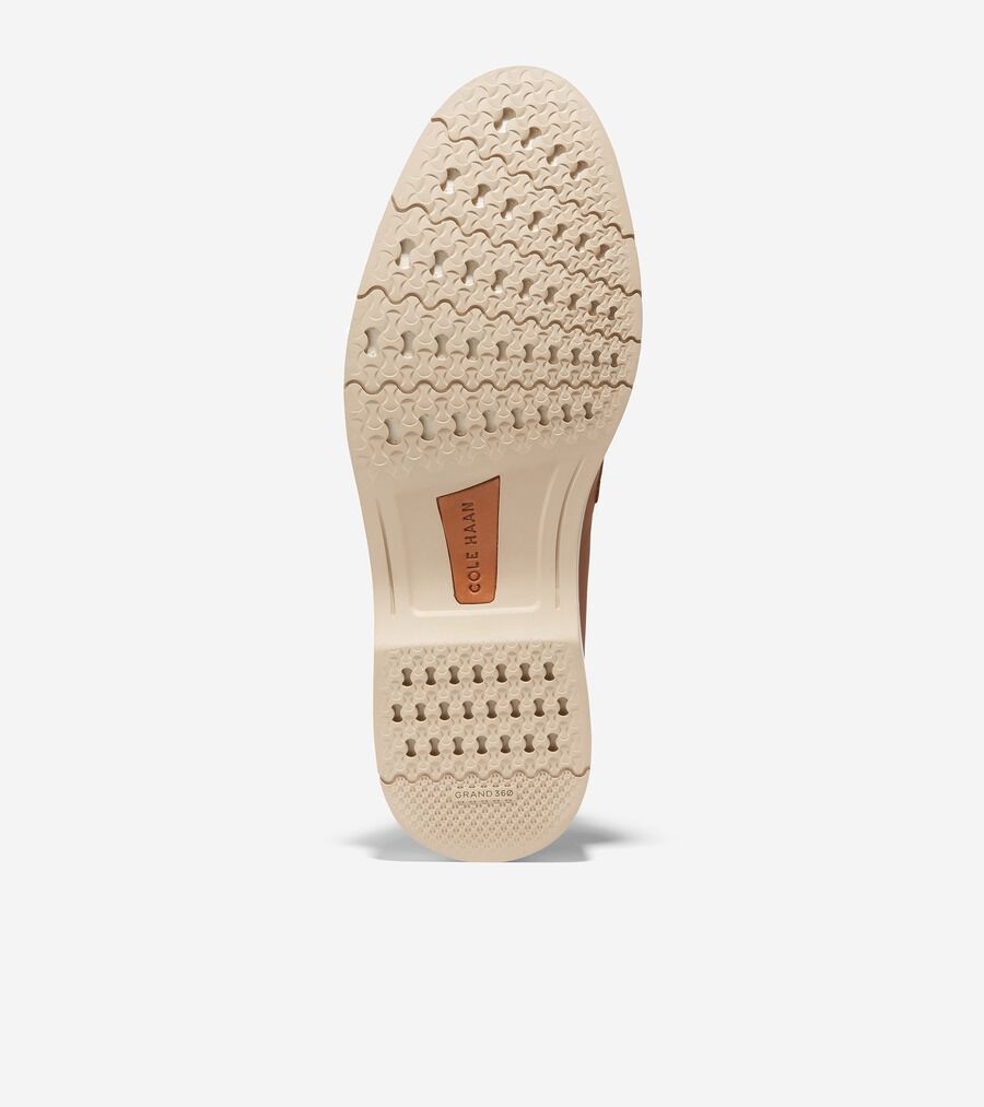 新品未使用/COLE HAAN/オリジナルグランド ローファーUS7.ブラウン ピンチ グランド クラシック ペニー ローファー mens. 0.0 | COLE_HAAN