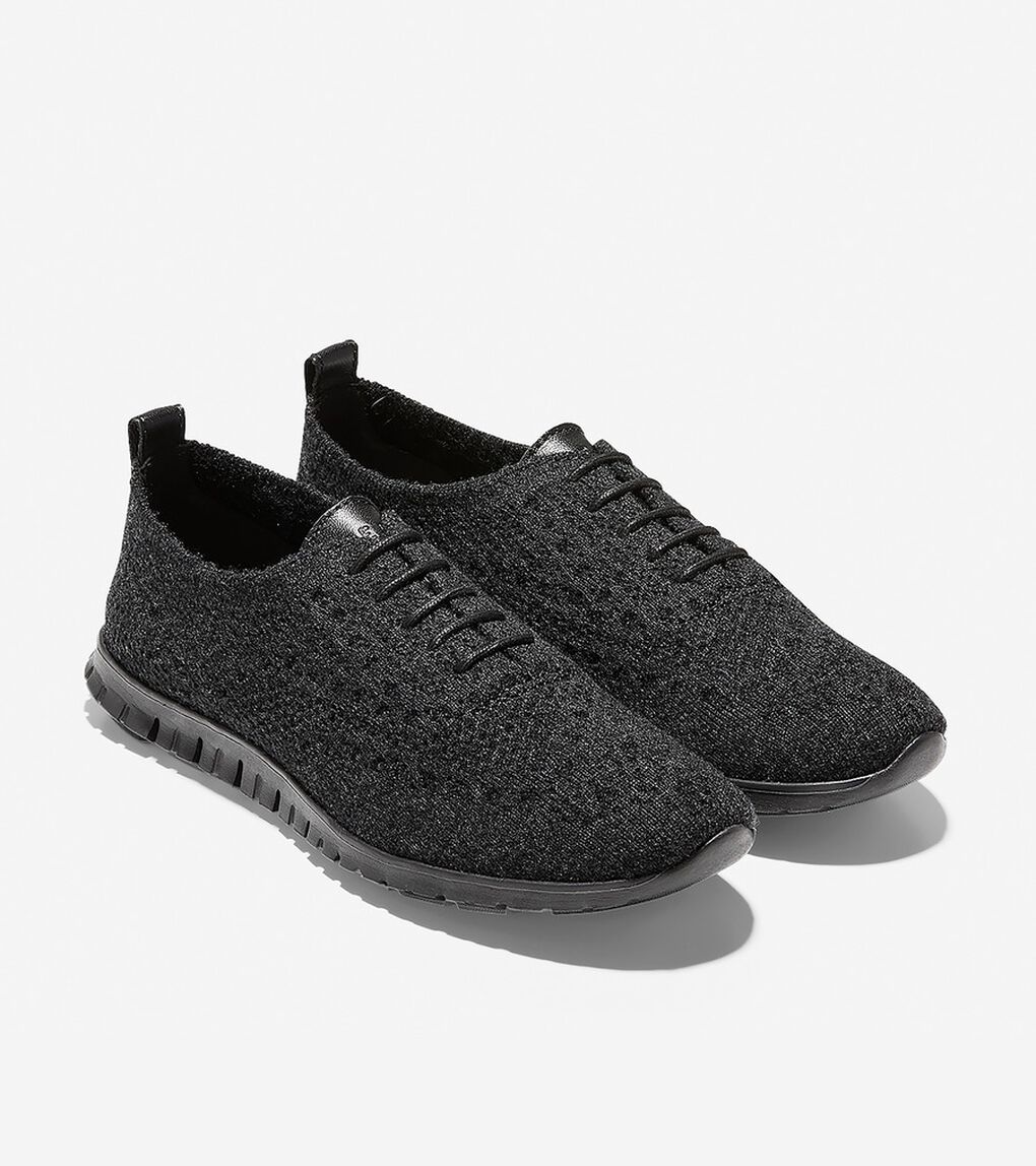 ゼログランド スティッチライト ウール オックスフォード womens.