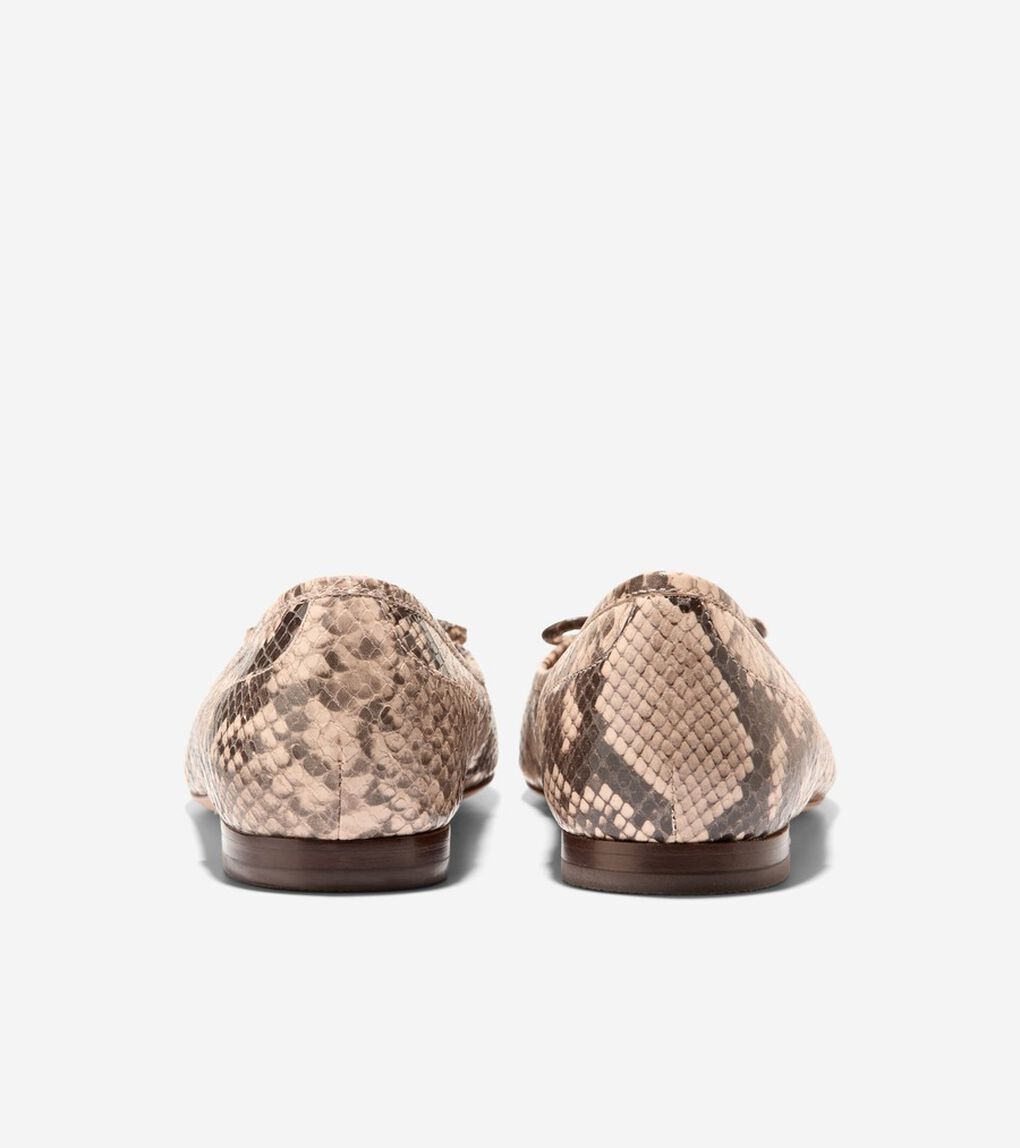 クリア バレエ フラット womens.