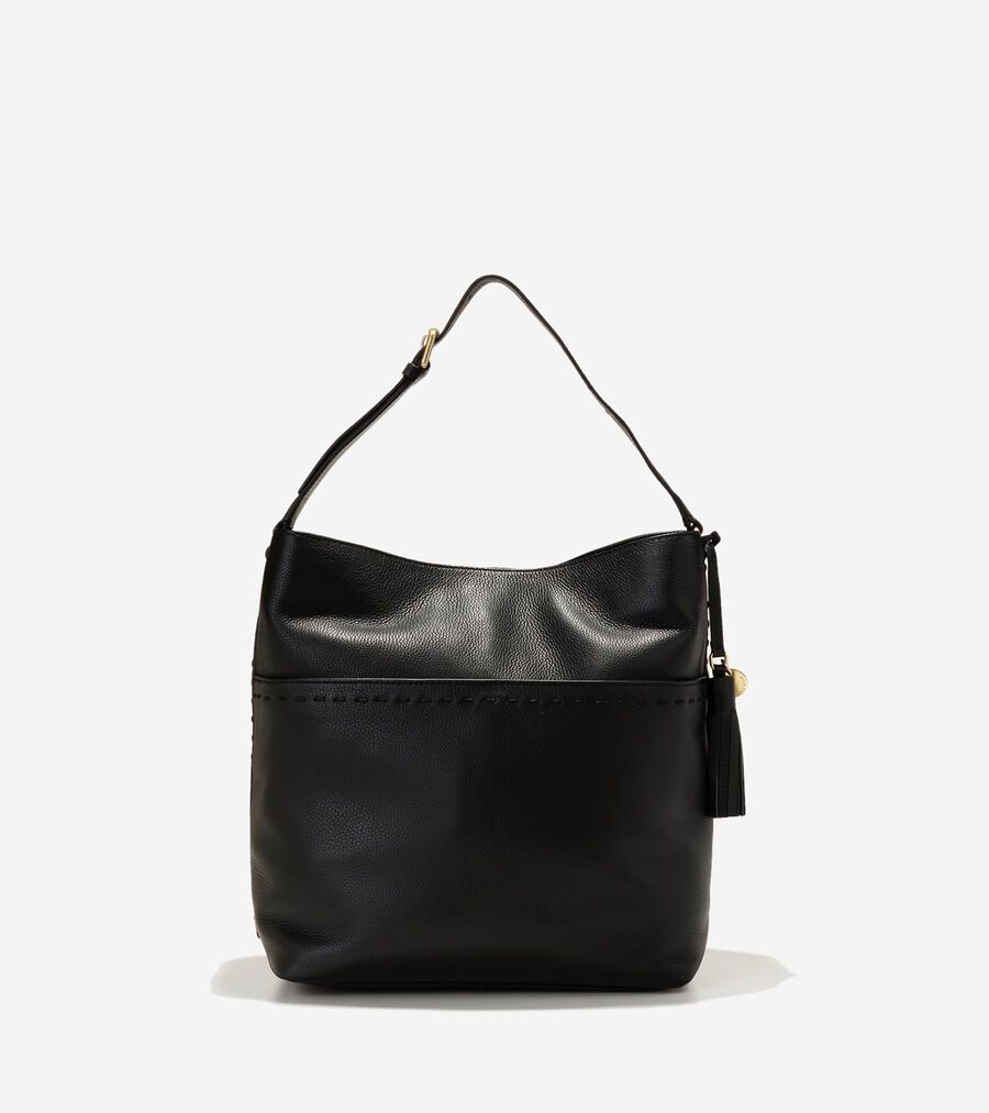 ストラップ付きフリンジデニムバケットハット｜WOMEN｜250HSB56