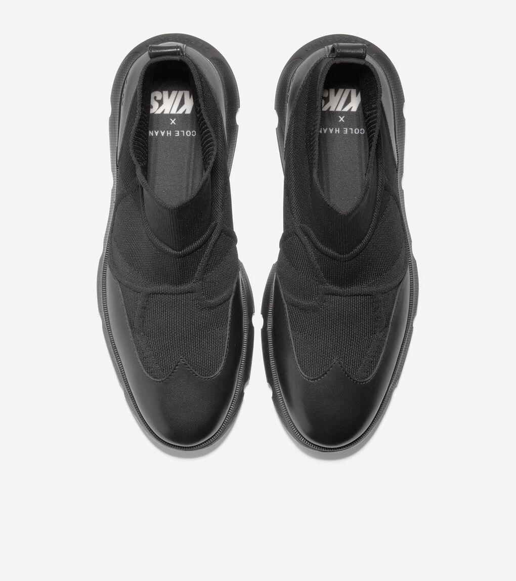 4.ゼログランド スティッチライト チェルシー リミテッド mens.