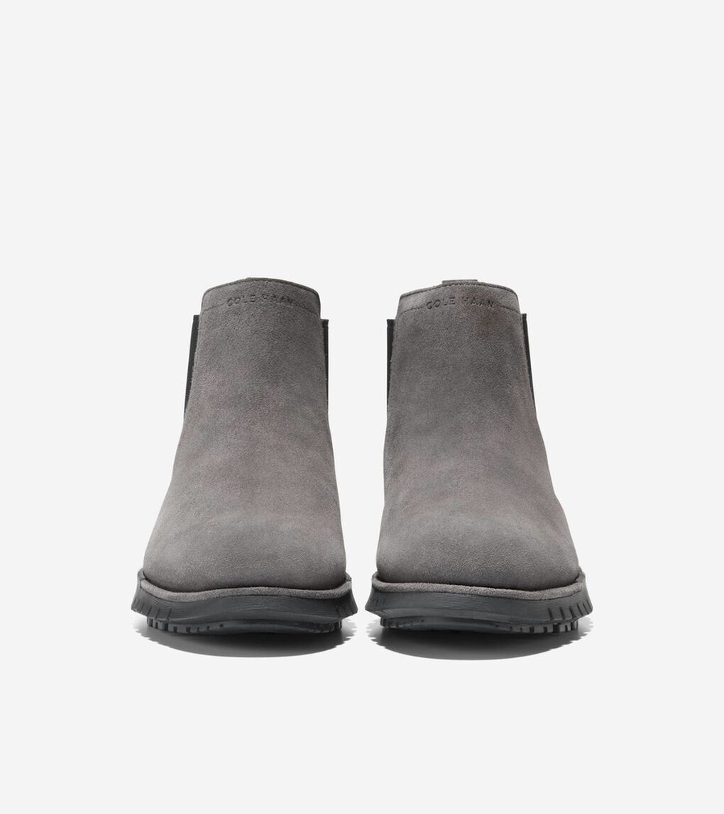 ゼログランド リマスタード チェルシーブーツ ウォータープルーフ mens.
