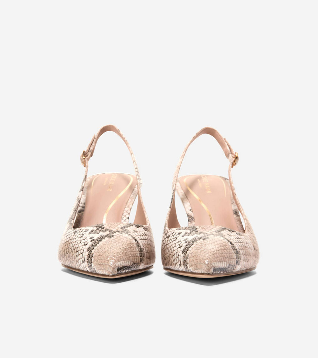 ハンセル スリング バック パンプ womens