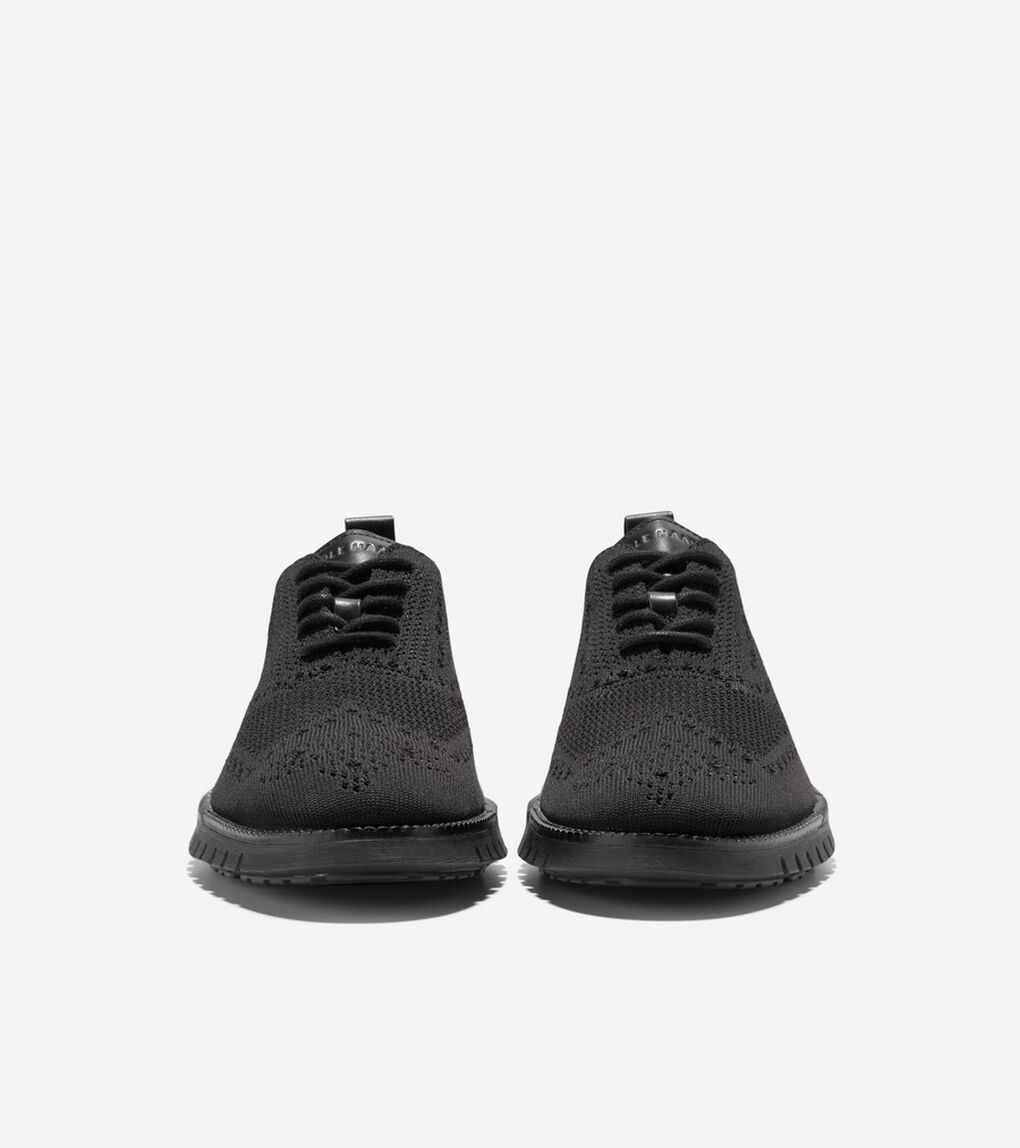 ゼログランド リマスタード スティッチライト ウィングチップ mens