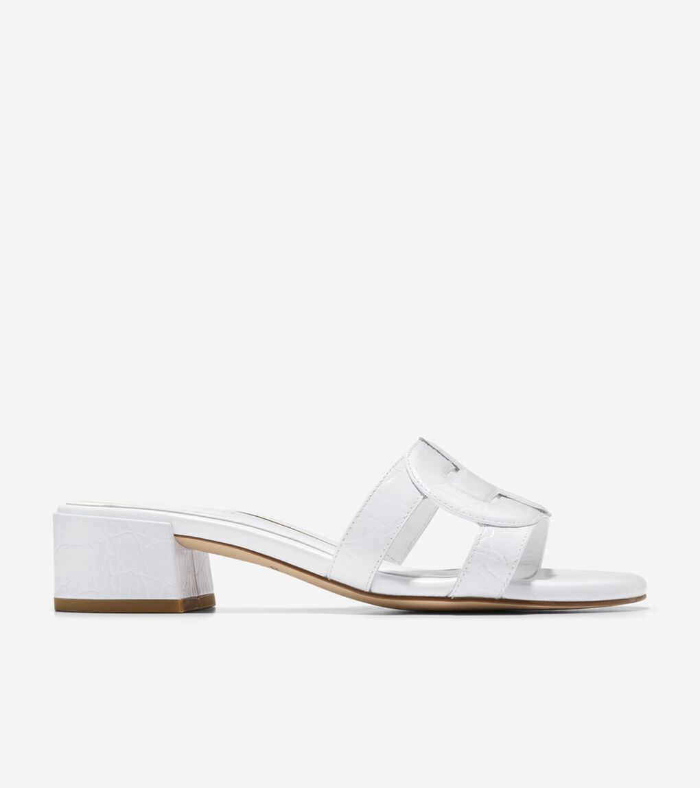 クリシー ブロックヒール サンダル womens.
