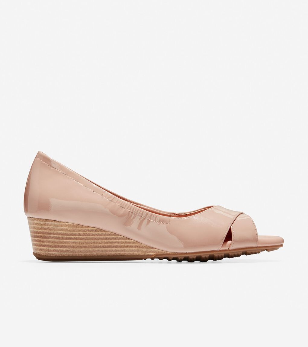 メリーナ オープントゥ ウェッジ womens.