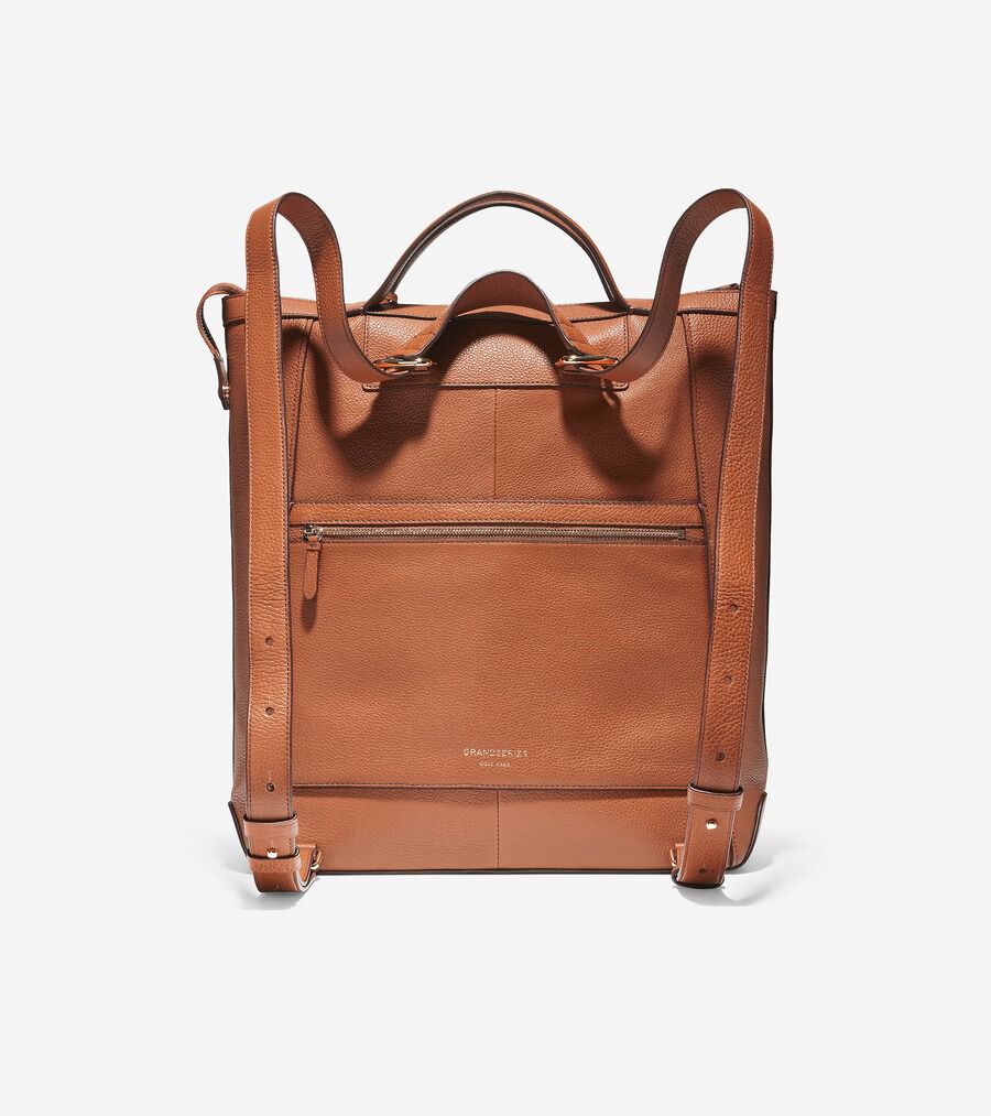 COLE HAAN グランド アンビション レザー バックパック 本革 リュック グランド アンビション レザー バックパック womens. 38000