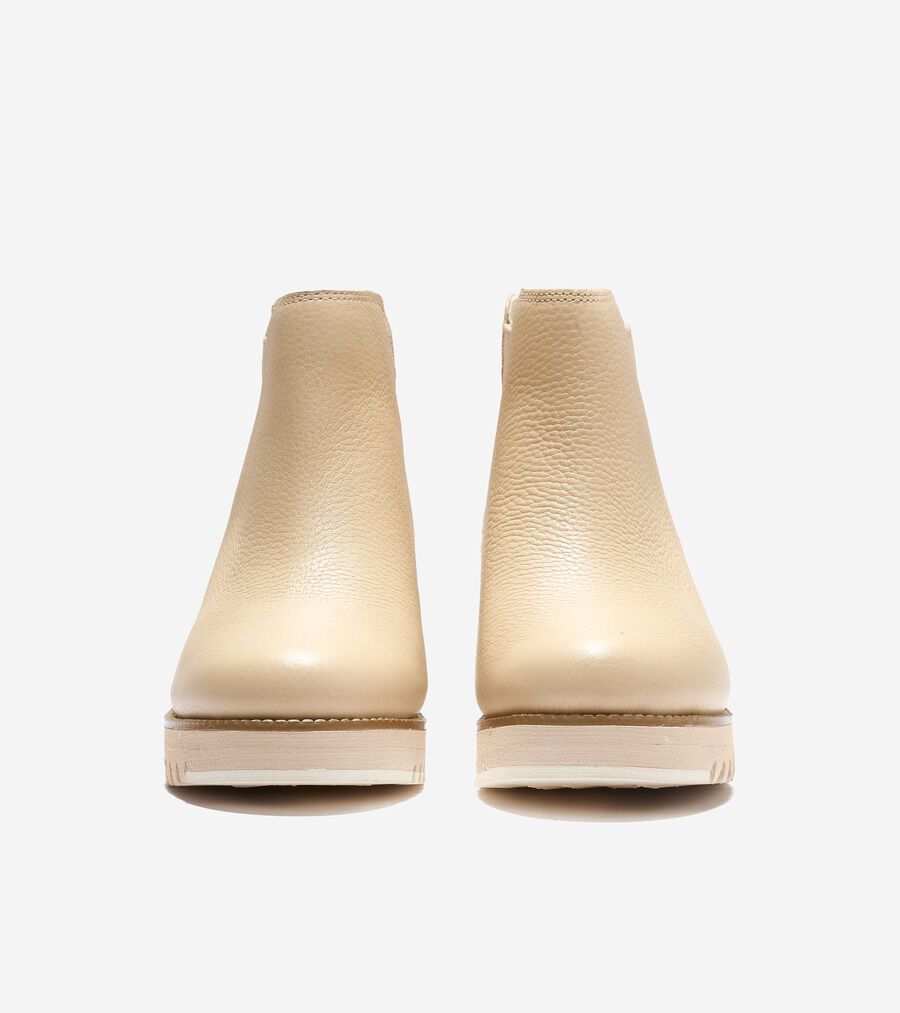 ゼログランド シティ ウェッジ ブーツ ウォータープルーフ womens