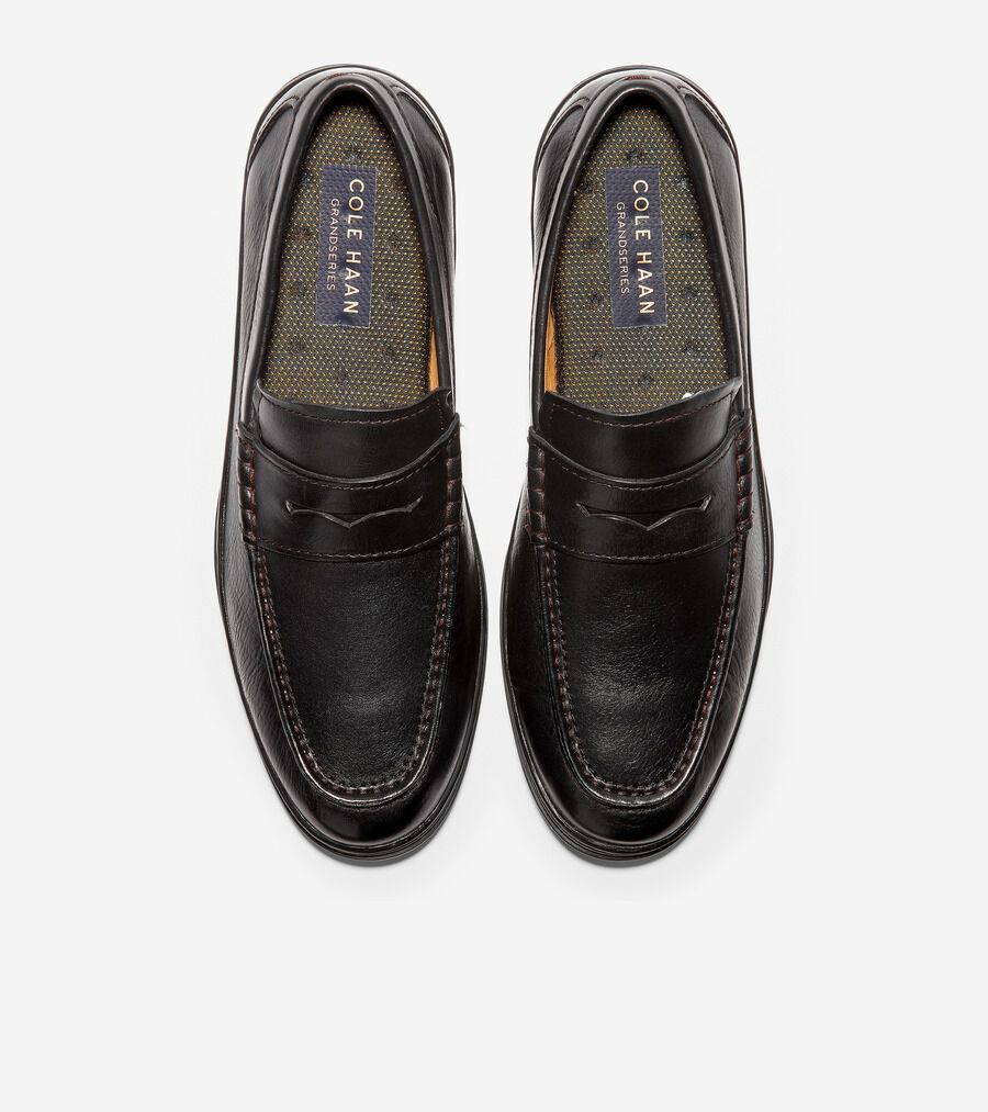 半額品 トーマスアンドバイン Thomas And Vine メンズ ローファー シューズ 靴 Bishop Apron Toe Penny Loafer Cognac ランキング１位受賞 Kishakatoliketiranedurres Com