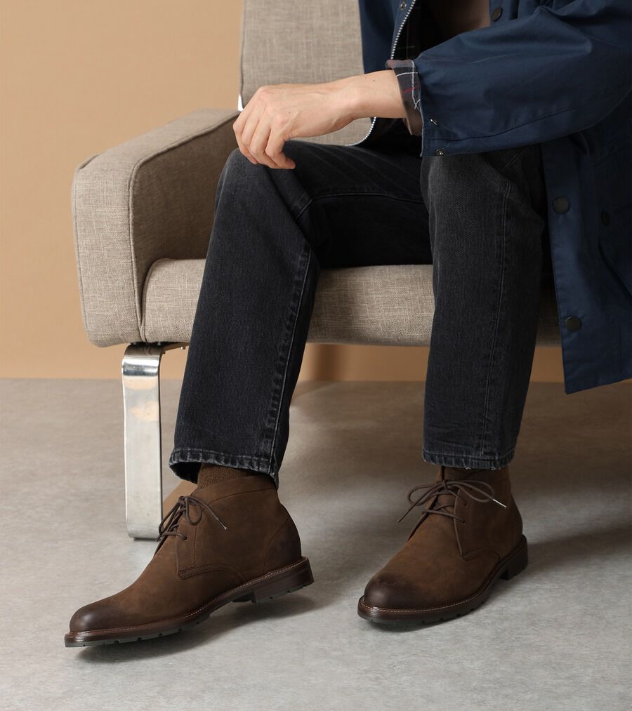 ラウンドヒル グランド チャッカブーツ mens 42000 | COLE_HAAN