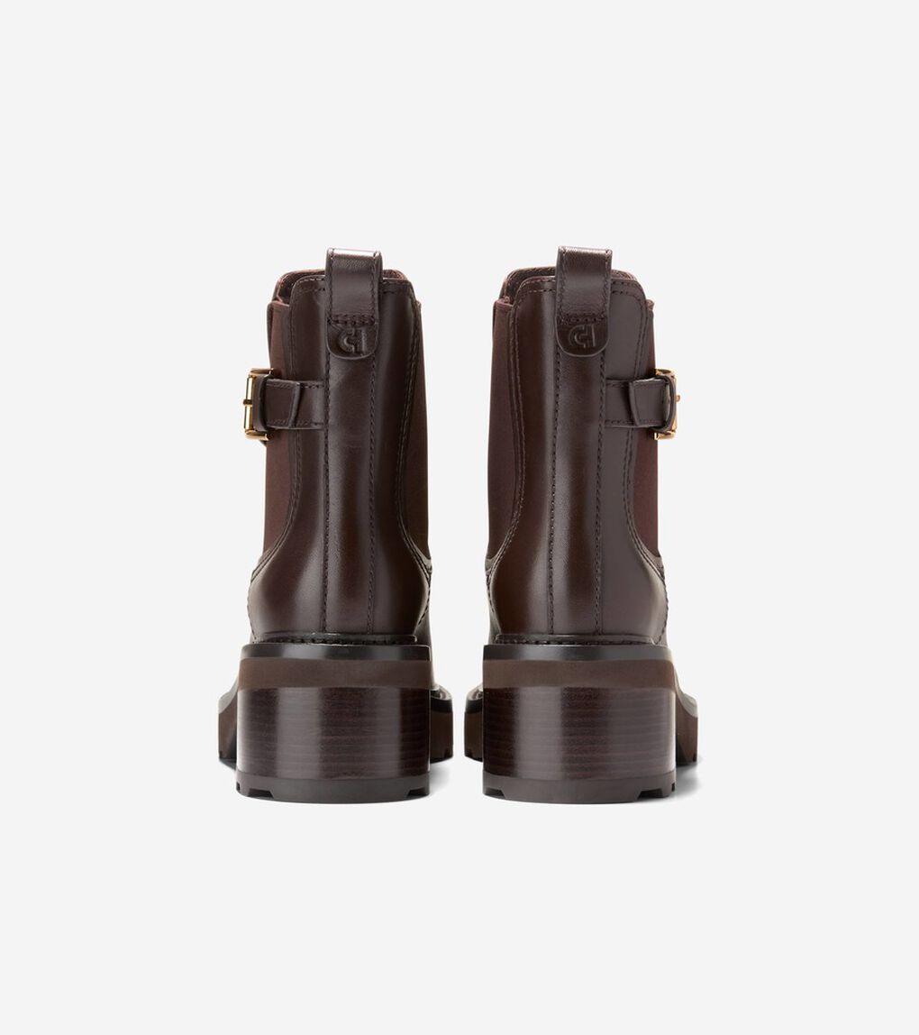 シブリー ウォータープルーフ ラグ バックル ブーティー womens