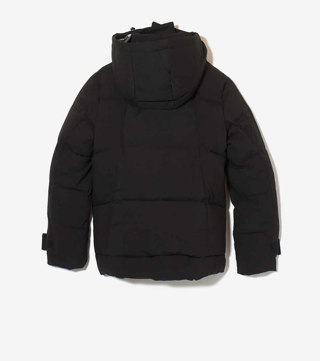 ゼログランド ショート パッファー フード付き womens.