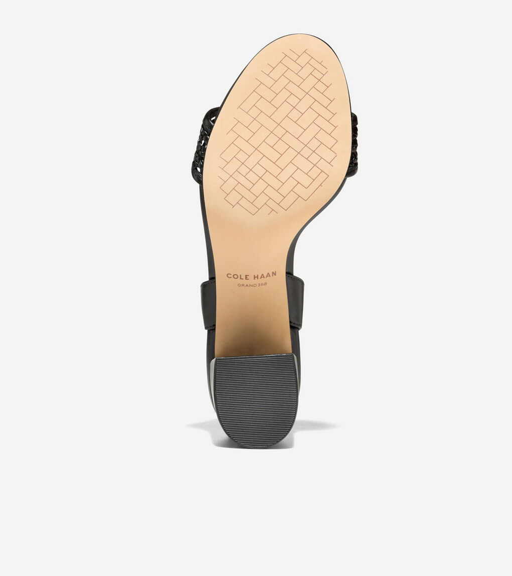 ジョージー ブロック ヒール サンダル 65MM womens.