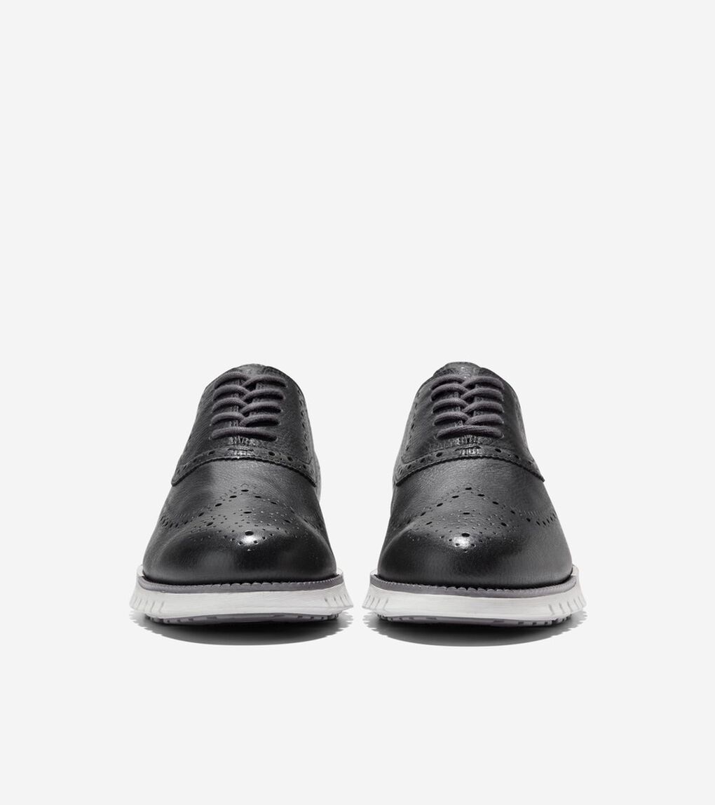 ゼログランド リマスタード ウィングチップ オックスフォード mens.