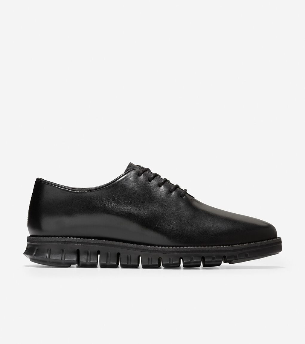 ゼログランド ホールカットオックスフォードラックス mens.