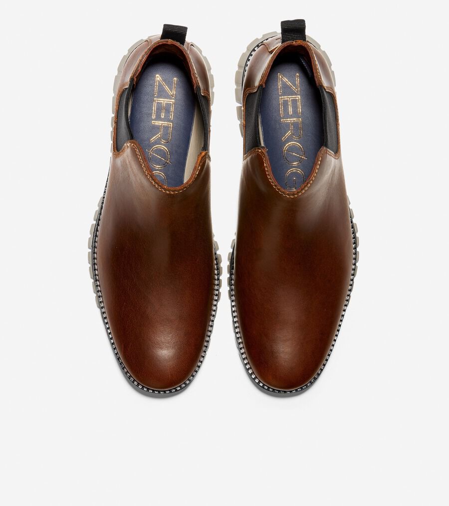 ゼログランド チェルシー ウォータープルーフ バーボン mens