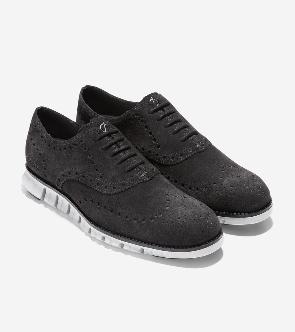 ゼログランド ウィングチップ オックスフォード mens.