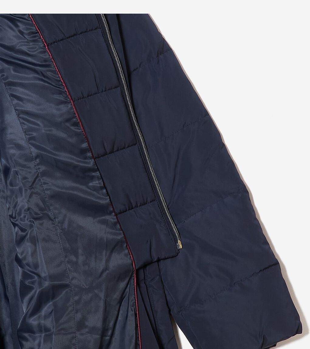 タフタ ダウンコート womens.