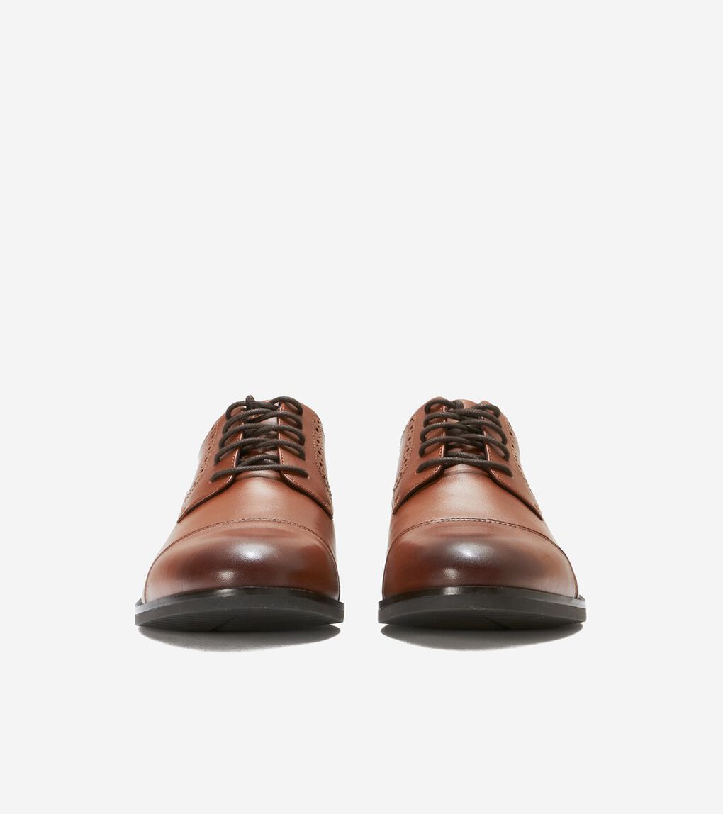 グランドプラスドレスキャップトゥオックスフォード mens.